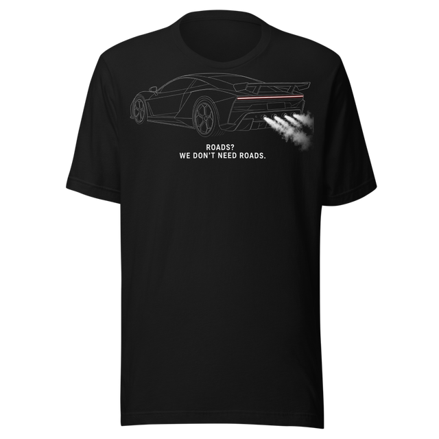Space Car Flying Supercar Tee (More Colors)