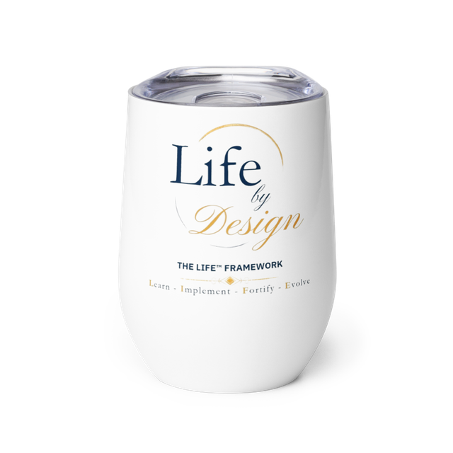 Life by Design Wine Tumbler