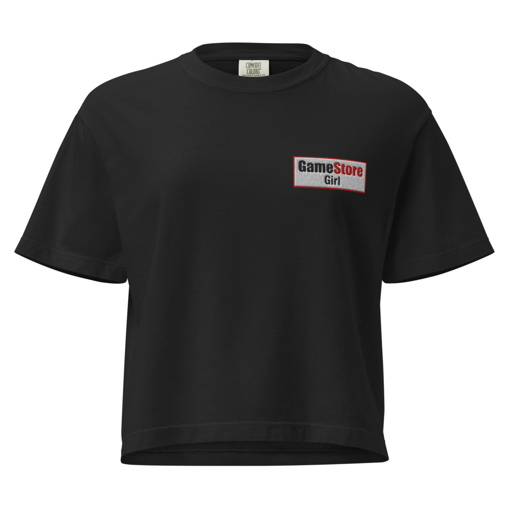 Game Store Girl Boxy Tee