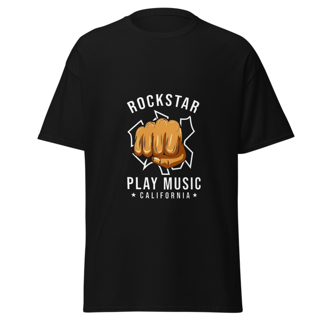 Rockstar Play Music Graphic T-Shirt