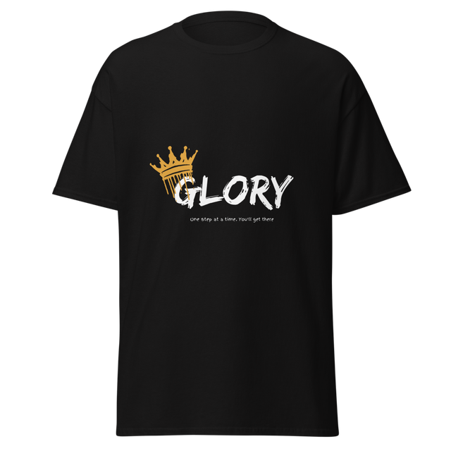 Glory Motivational Quote Graphic T-Shirt