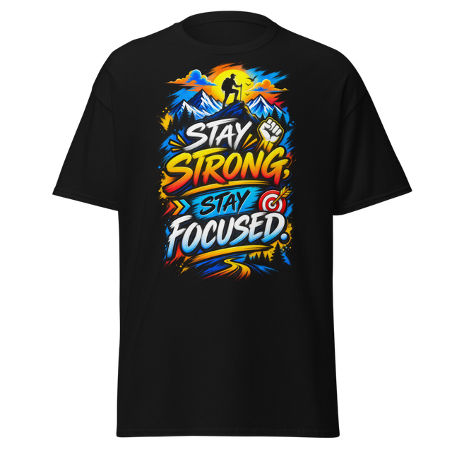 Stay Strong, Stay Focused β Bold Motivation