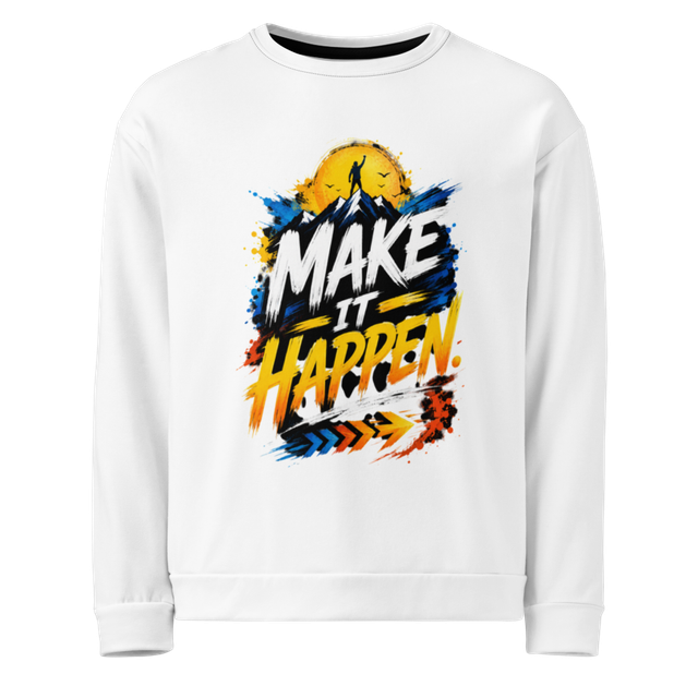 Make It Happen β Bold Motivational Design