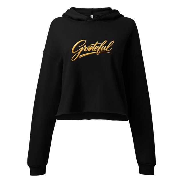 Grateful – Script Typography Hoodie