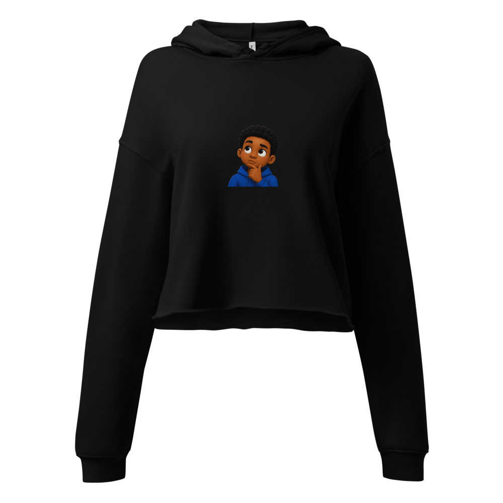 Think Outside the Box – Puzzle Mind crop top