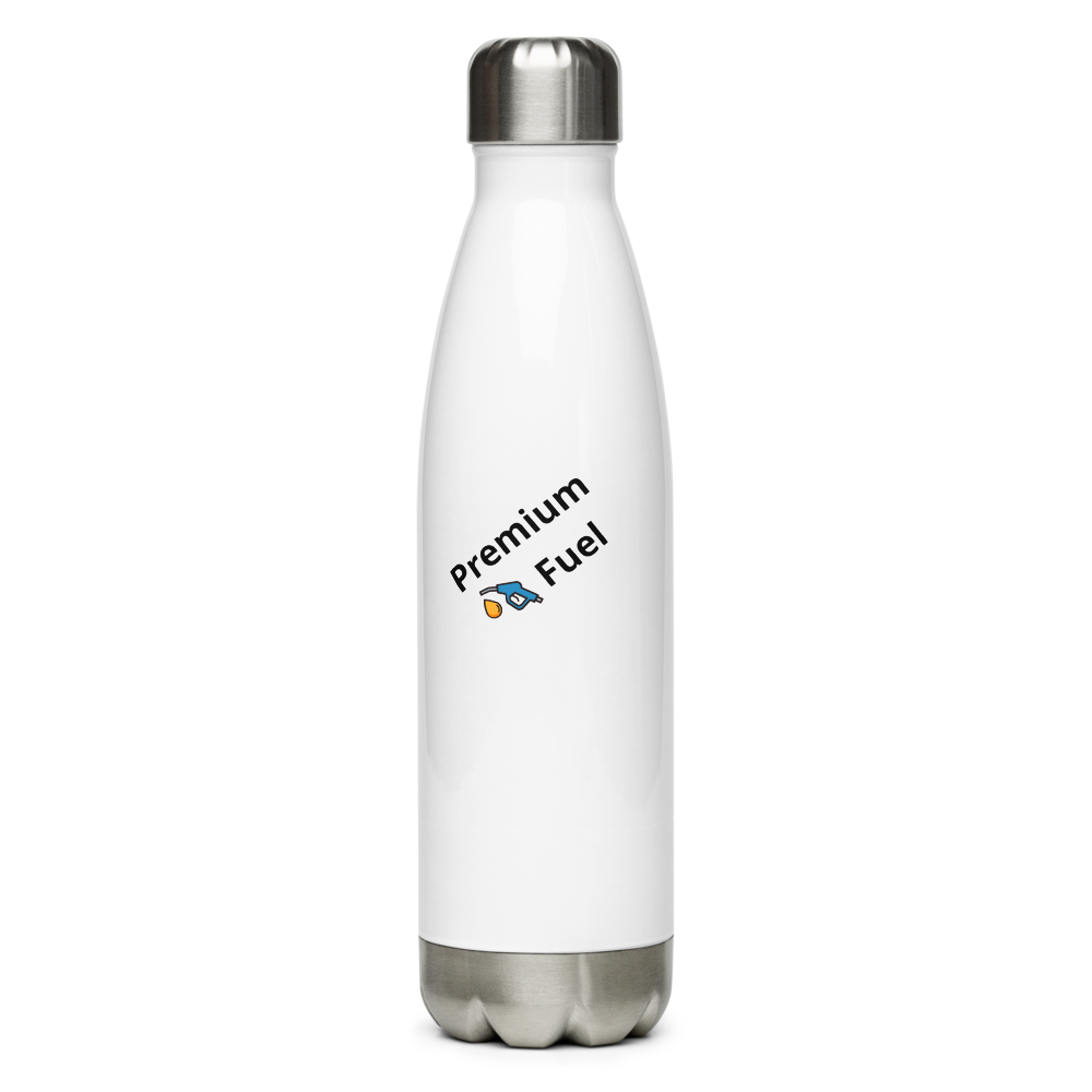 Premium Fuel Funny Car Enthusiast Water Bottle - S