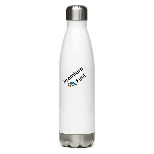 Premium Fuel Funny Car Enthusiast Water Bottle - S