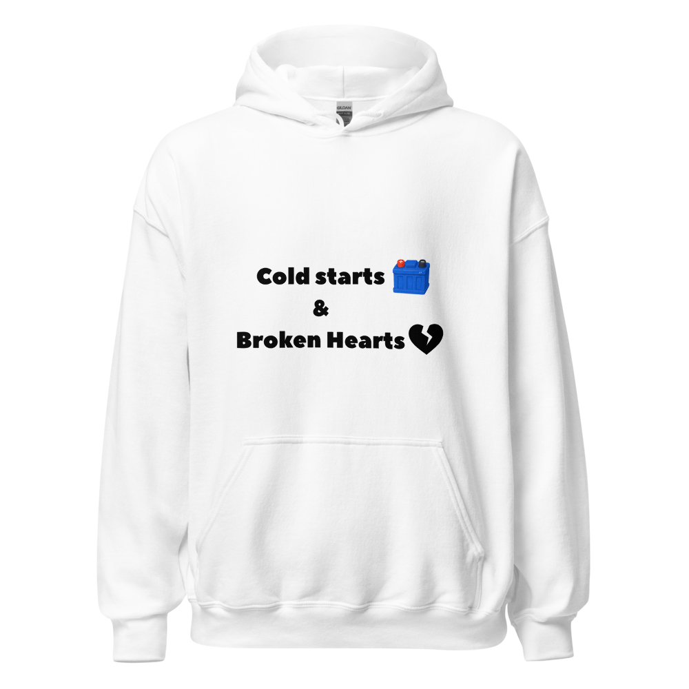 Cold Starts & Broken Hearts JDM Aesthetic Hoodie