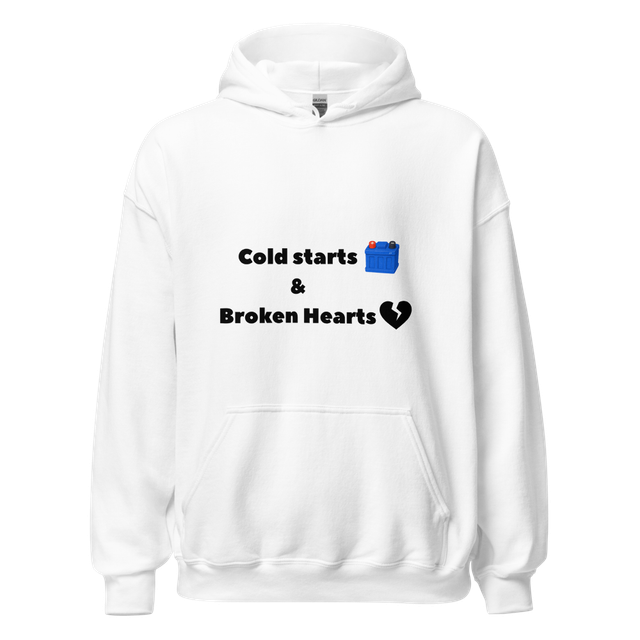 Cold Starts & Broken Hearts JDM Aesthetic Hoodie