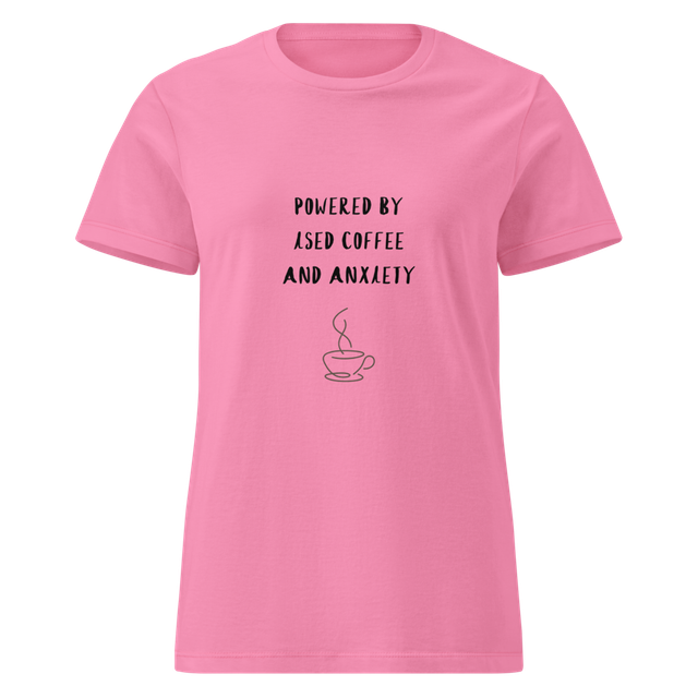 Powered by Iced Coffee and Anxiety T-Shirt