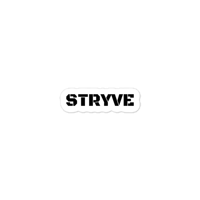 Stryve sticker