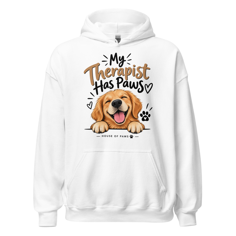 My Therapist has paws Hoodie 