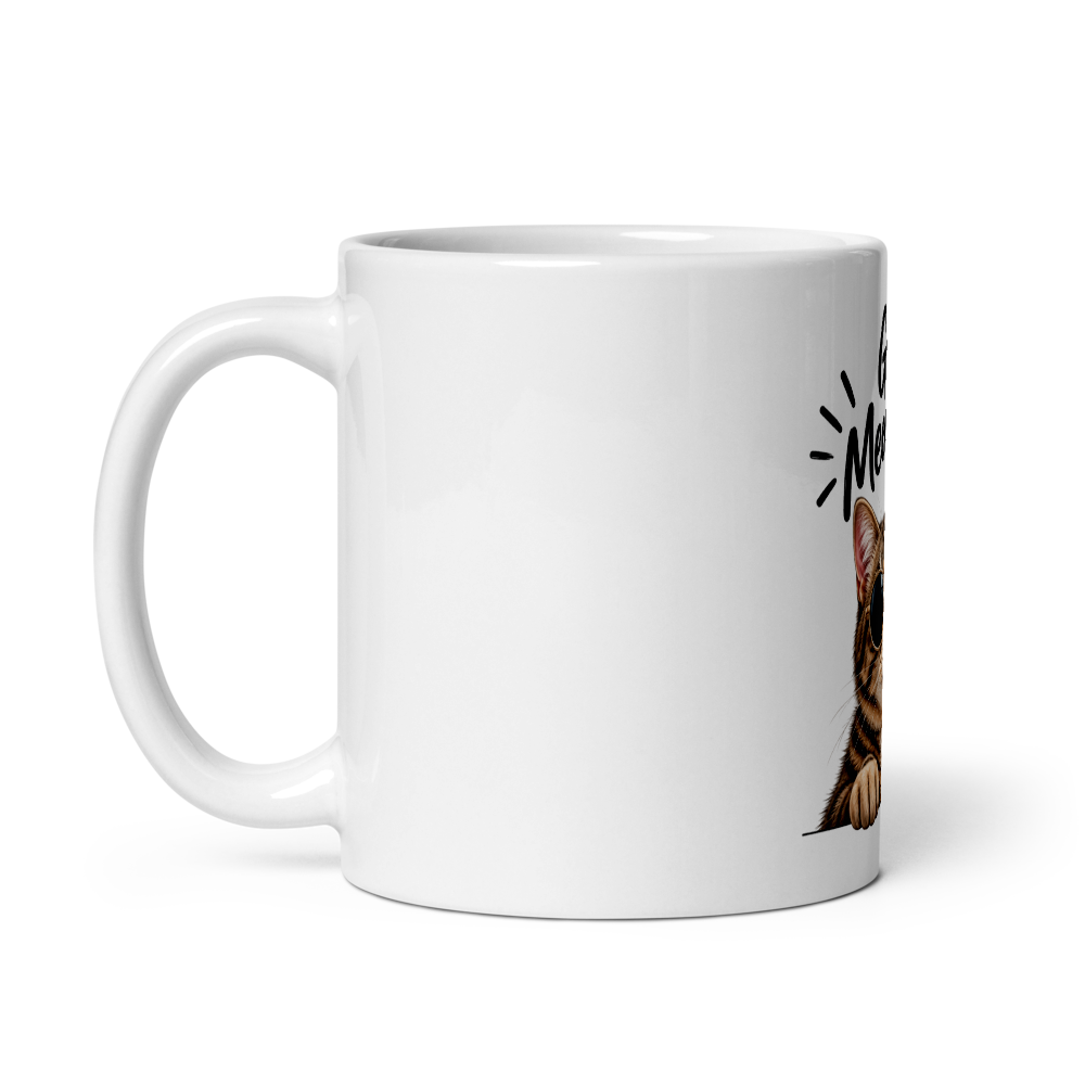 Good Meowning – Cool Cat Coffee Mug