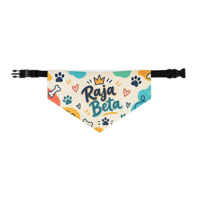 Raja Beta Pet Bandana | Cute Colorful Dog Bandana