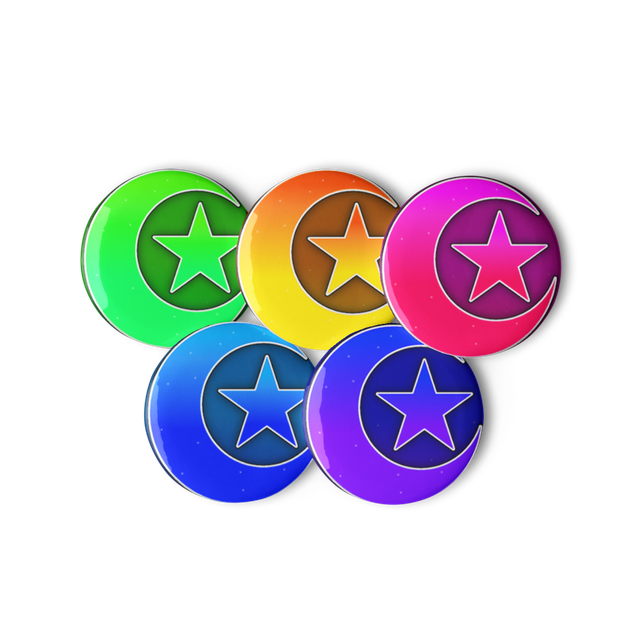 VinoPepsiKun Icon Pin Set