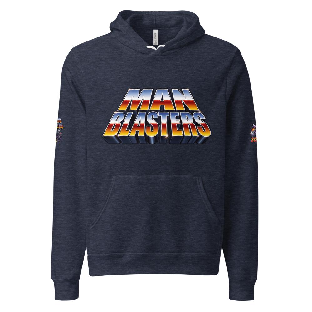 Manblasters™ Hoodie with Scrotar™ & Tug on Sleeves