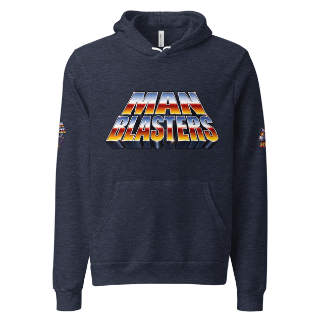 Manblasters™ Hoodie with Scrotar™ & Tug on Sleeves