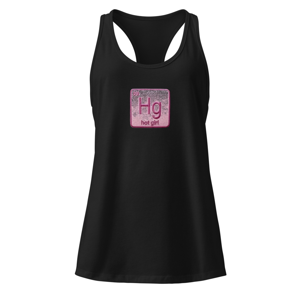 Hi hot girl printed  tank top
