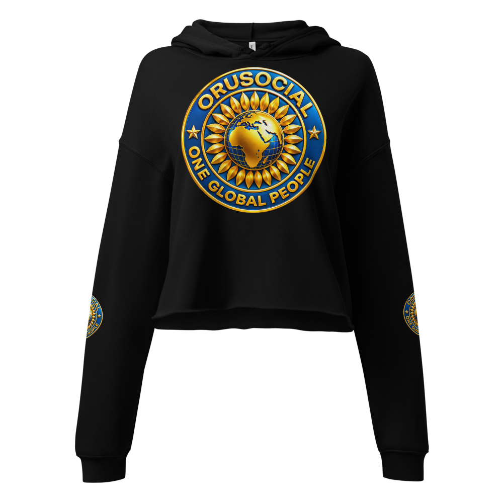 # ORU SOCIAL Women's Cropped Hoodie – Bella + Canv