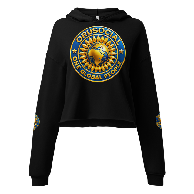 # ORU SOCIAL Women's Cropped Hoodie – Bella + Canv
