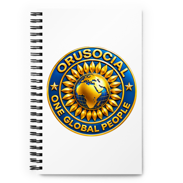 # ORU Social Spiral Notebook