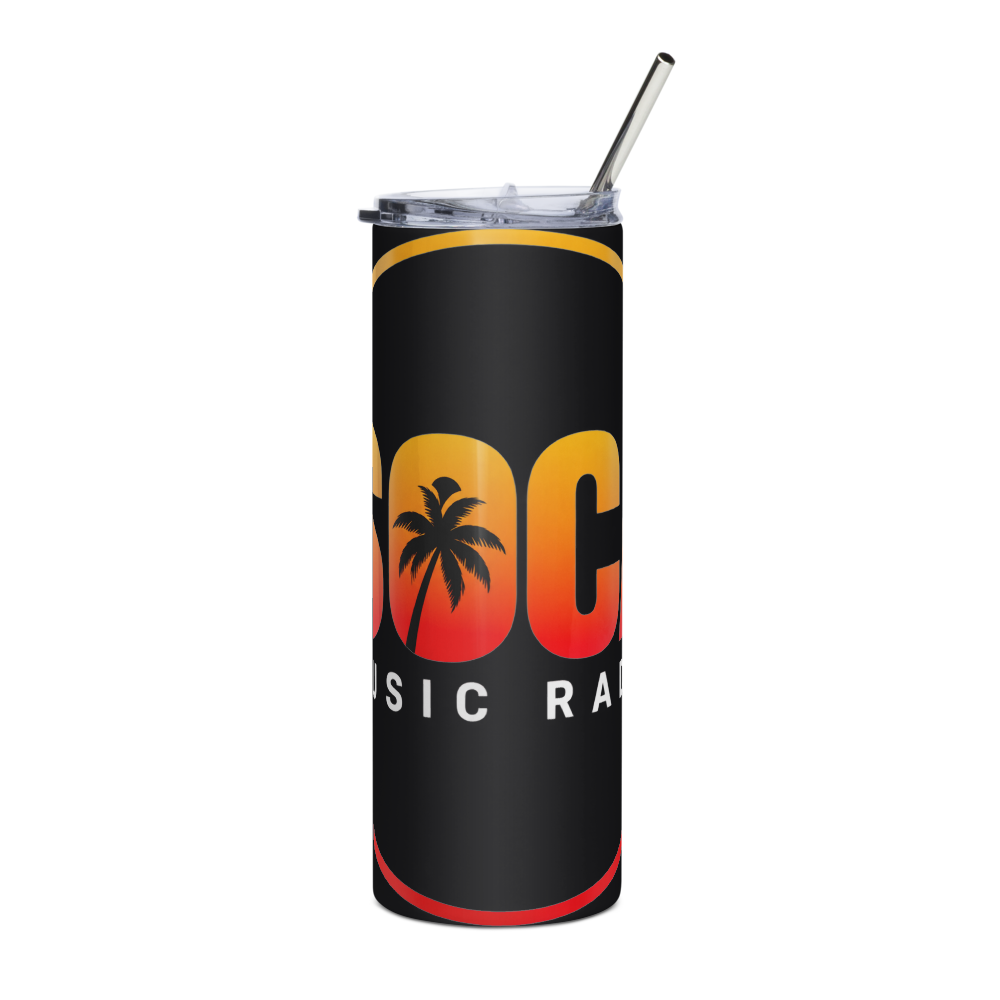 Soca Music Radio Stainless Steel Tumbler