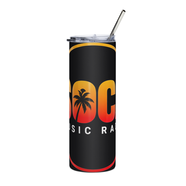 Soca Music Radio Stainless Steel Tumbler