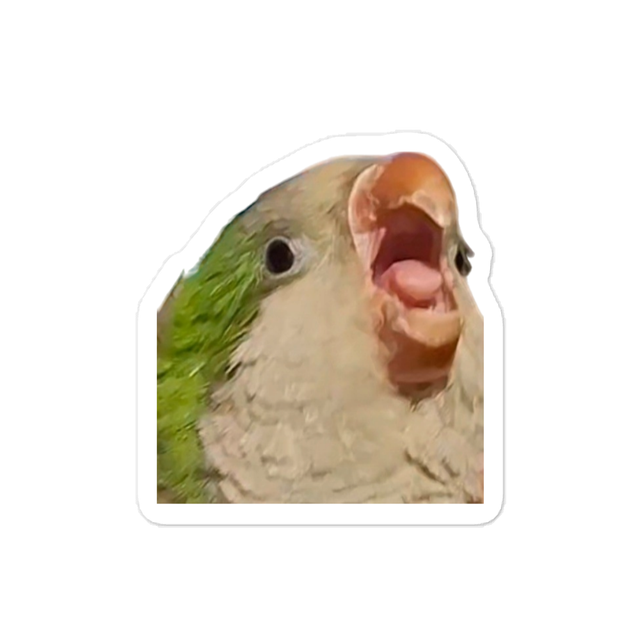 Beebl Boose Scream Sticker