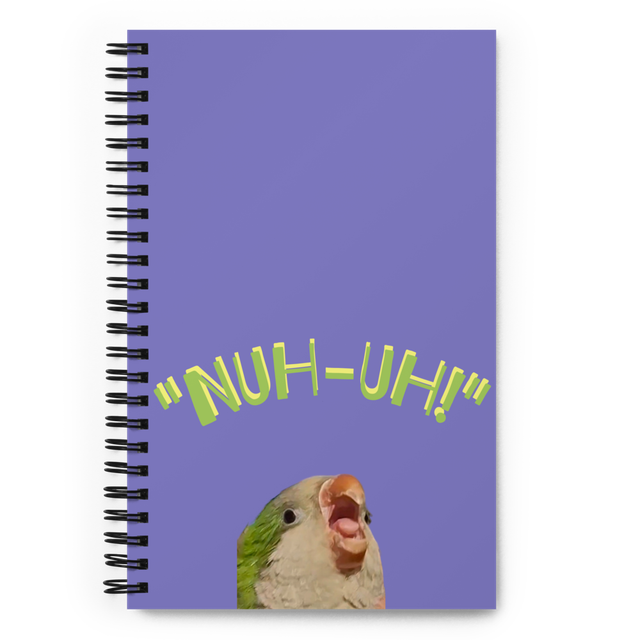 Beebl Boose Scream "NUH-UH!" Notebook