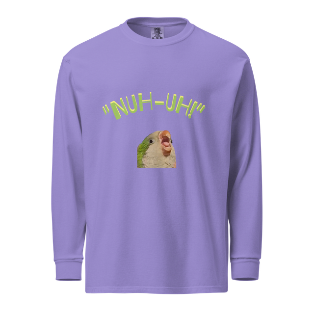 Beebl Boose Scream "NUH-UH!" Long Sleeve Shirt