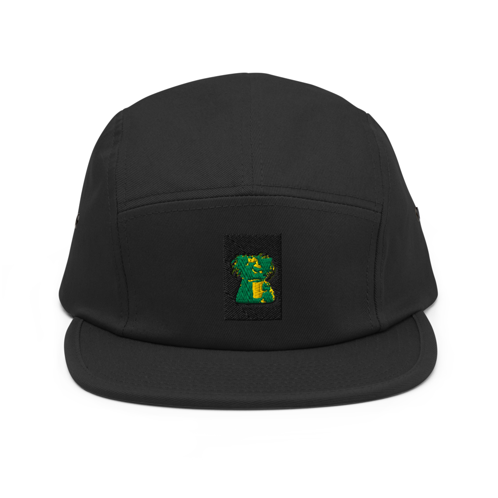 ​Cool Green and Yellow Graphic Black Hat