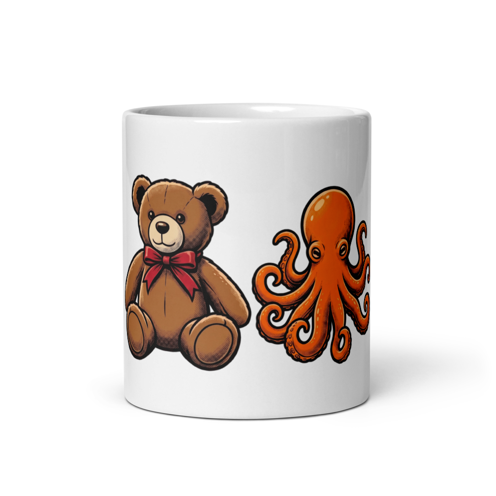 Cup of bear coffee