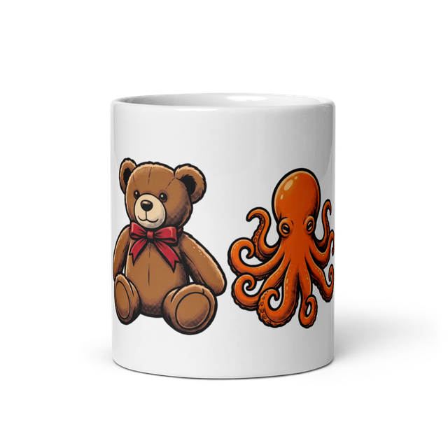 Cup of bear coffee