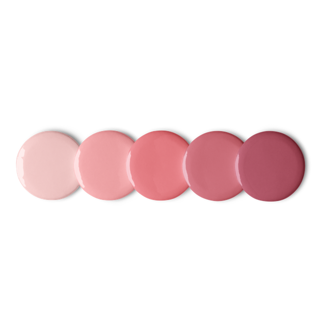 Minimalistic Pink Set of Pin Buttons