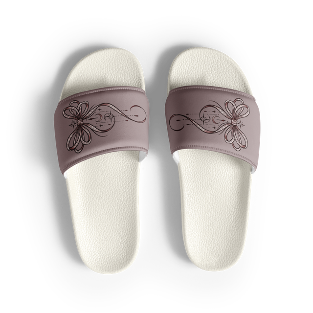 Ribbons Design Women's Slides