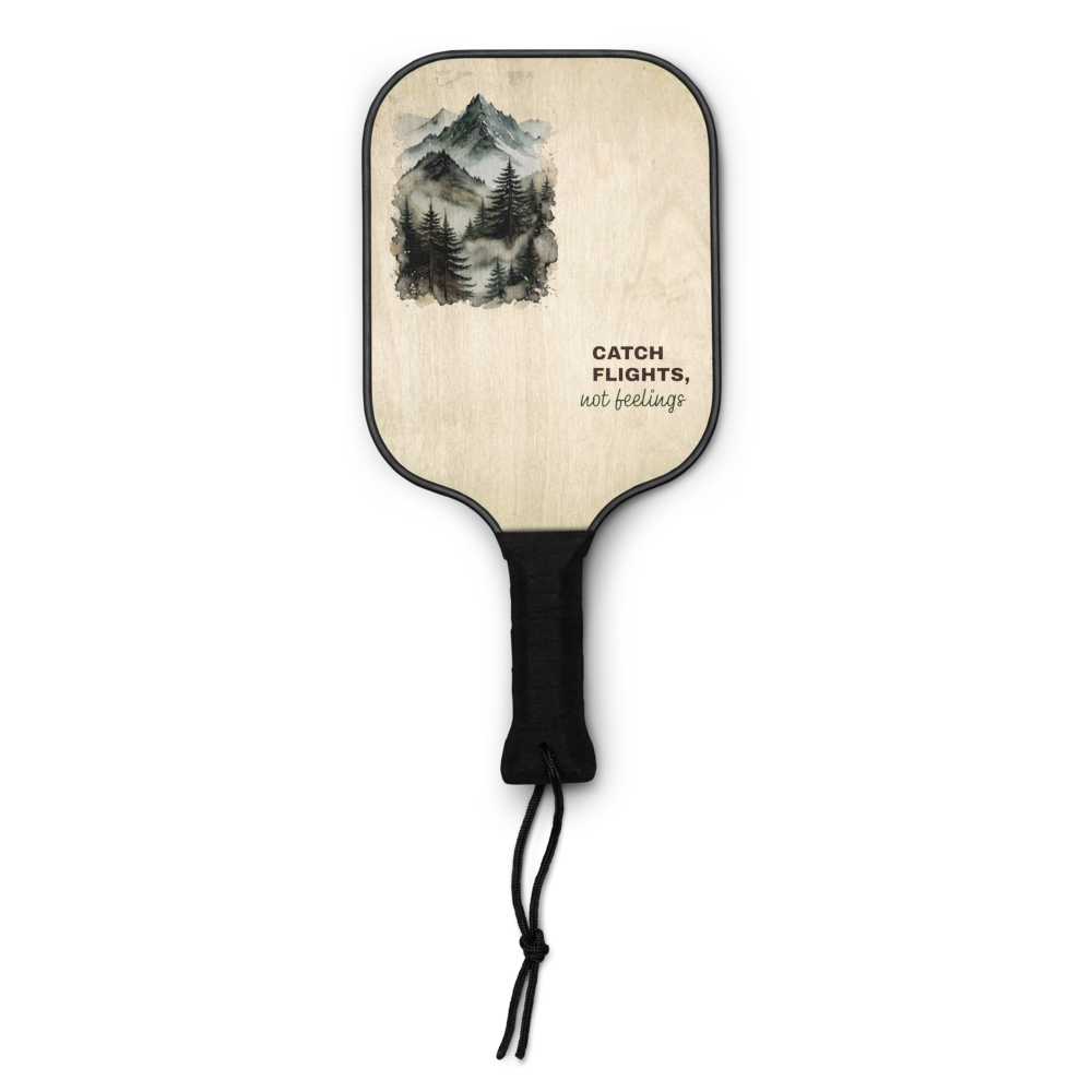 Natural Landscape Quote Pickleball Paddle (Set)