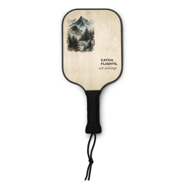 Natural Landscape Quote Pickleball Paddle (Set)