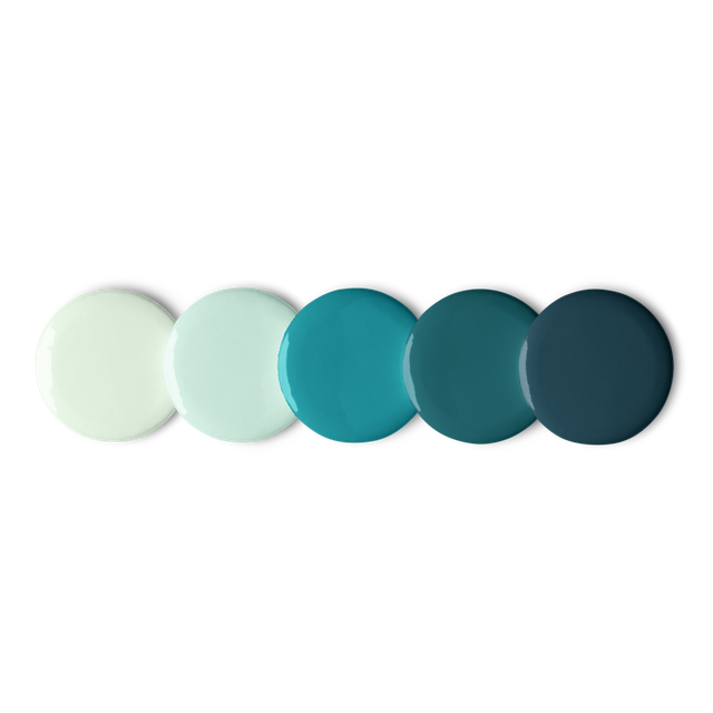 Minimalistic Green Set of Pin Buttons