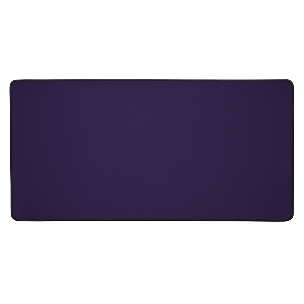 Dark Minimalistic Purple Desk Mat