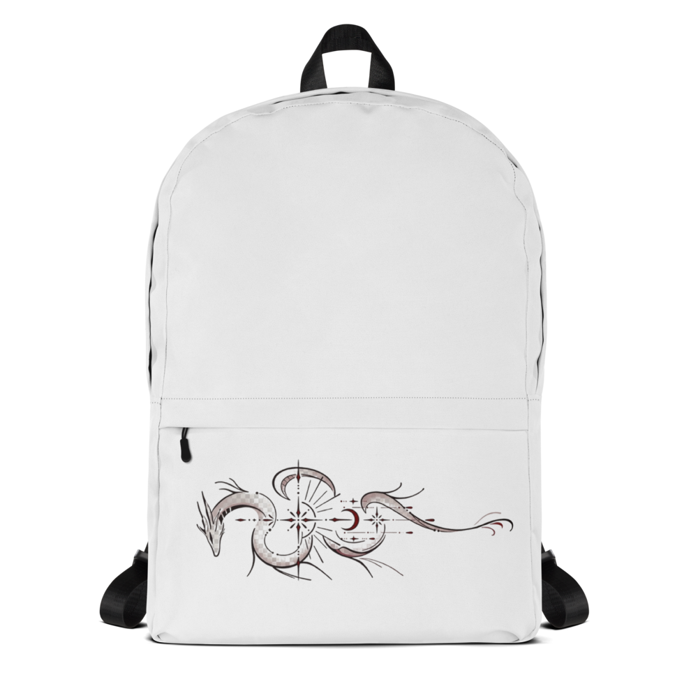 Dragon Line Art All-Over Print Backpack