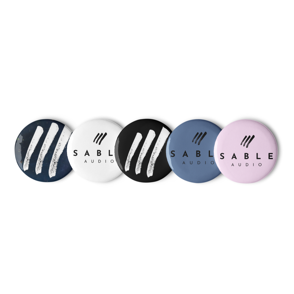 Sable Audio Pin Pack
