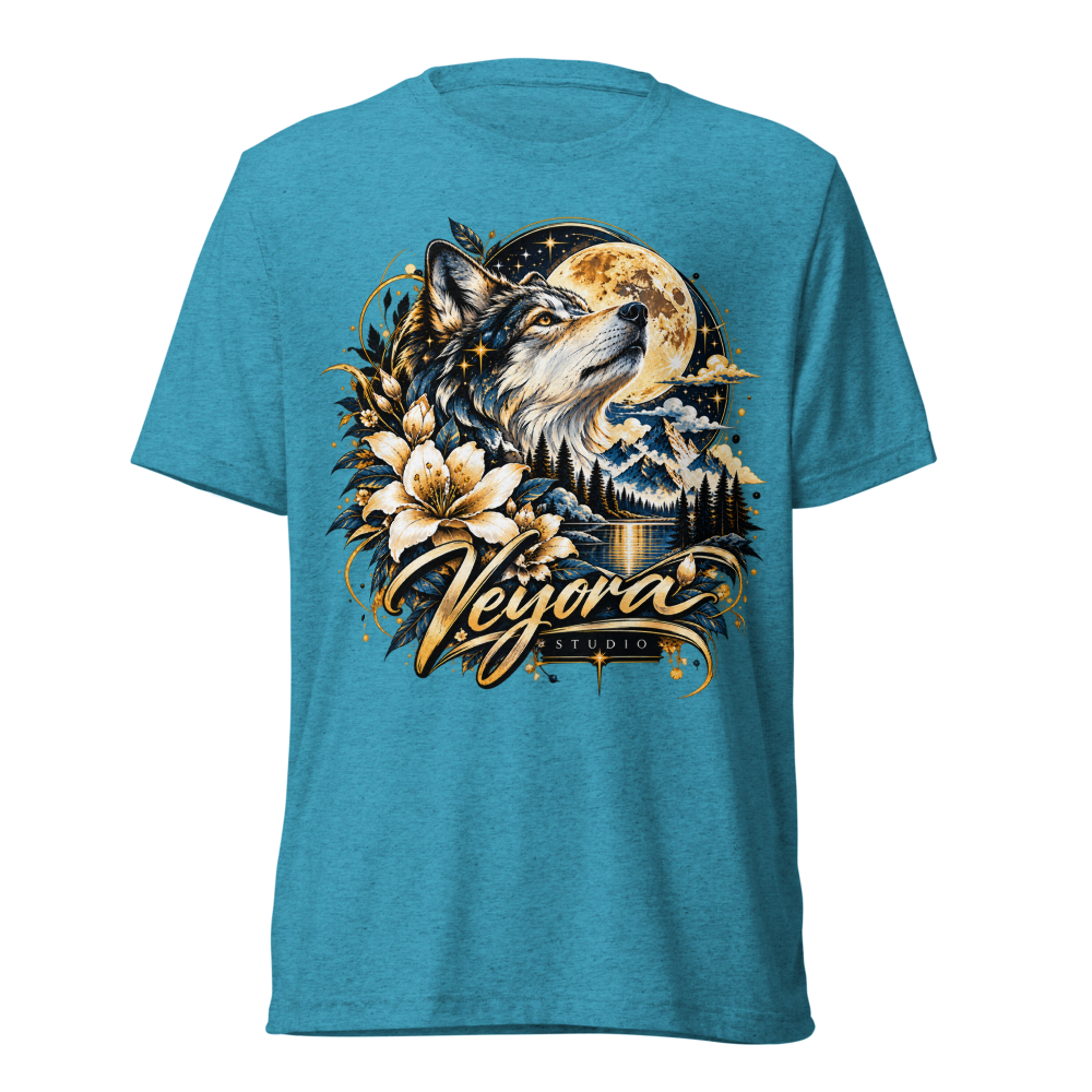 Veyora Moon Wolf Graphic Tee