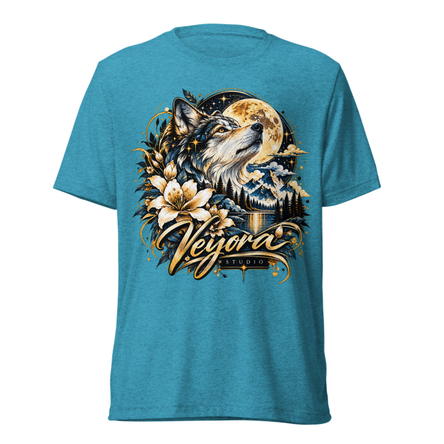 Veyora Moon Wolf Graphic Tee