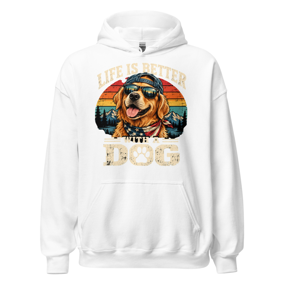 Better With A Dog Hoodie