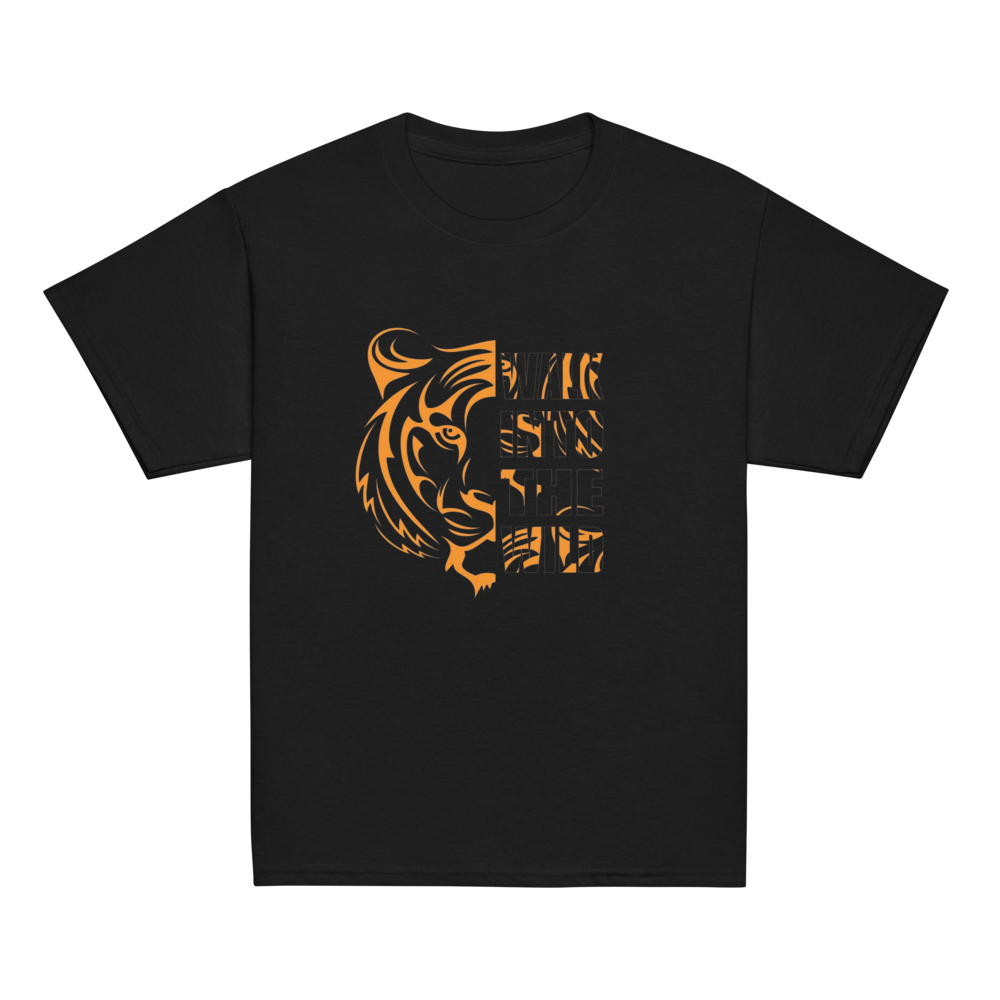 Golden tiger spirit youth tee