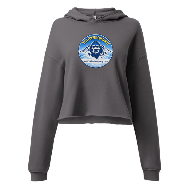 Official Yeti Coffee Women's Cropped Hoodie Color