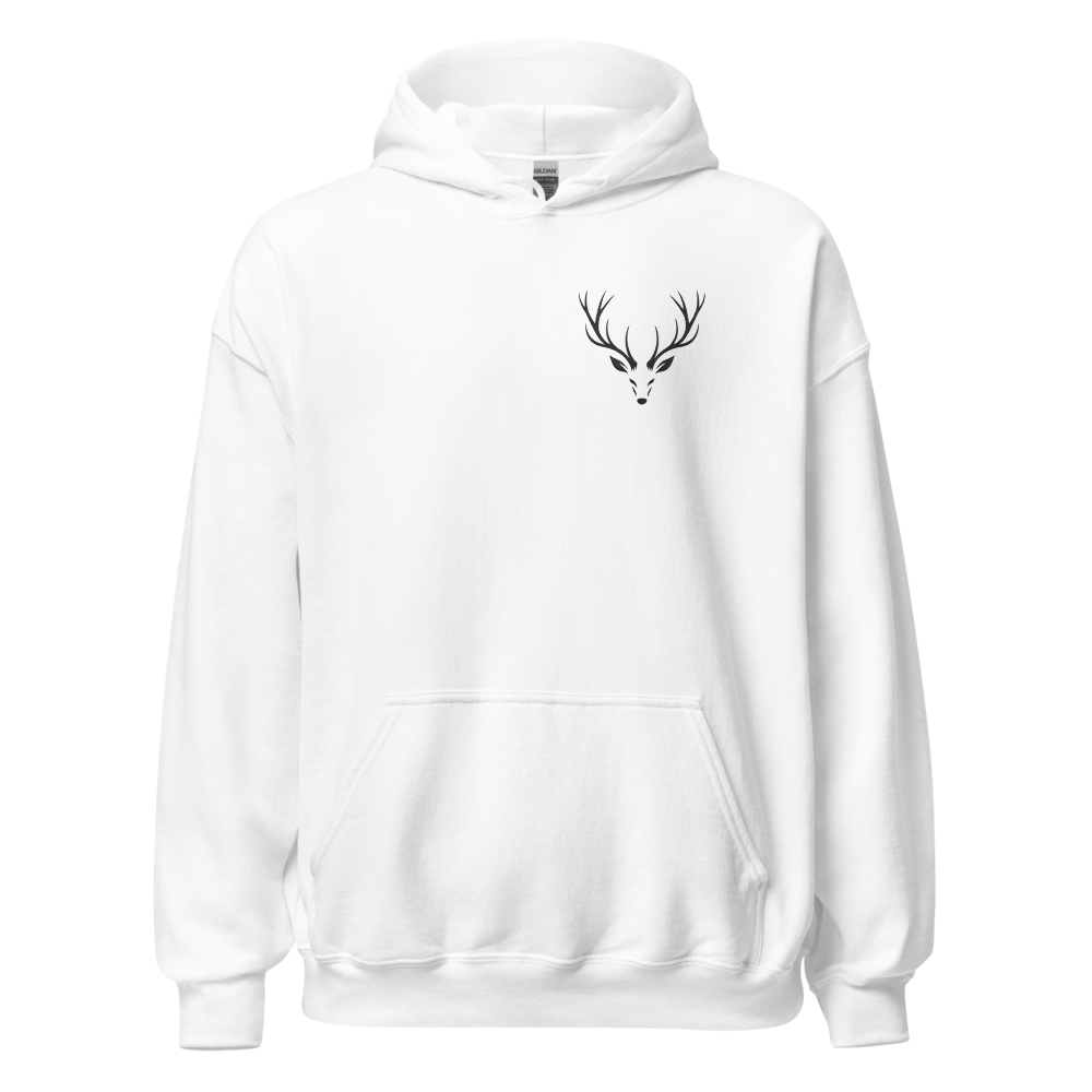 Minimalist Deer Antler Hoodie 