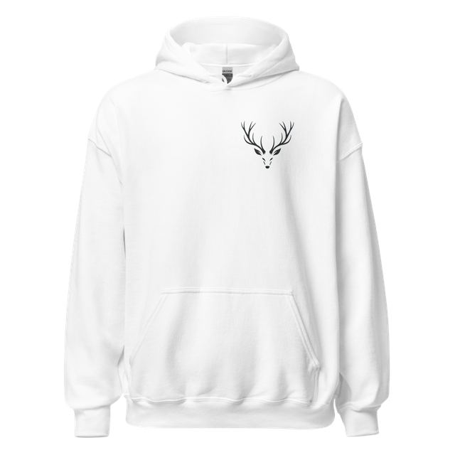Minimalist Deer Antler Hoodie