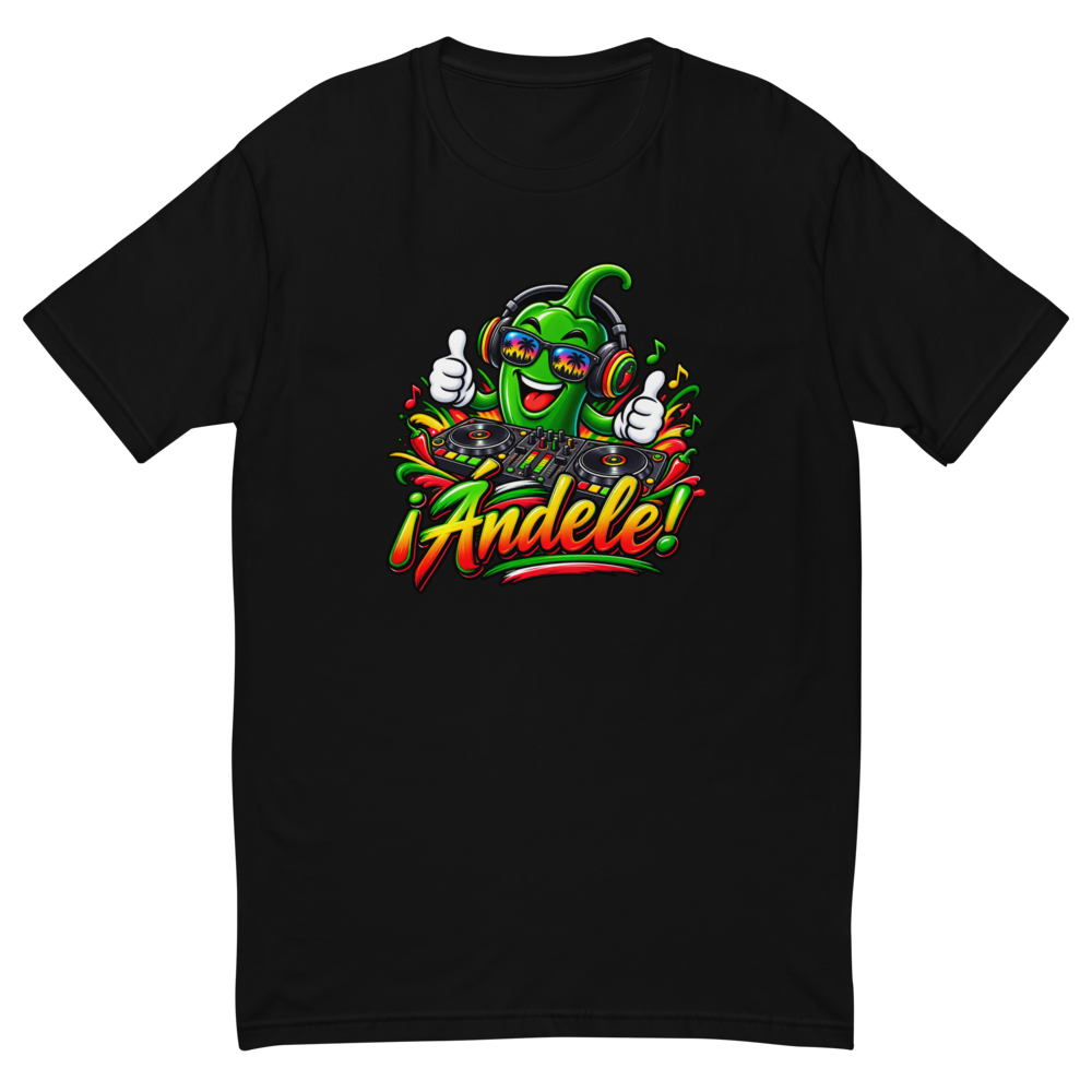 ¡Ándele! with DJ Jalapeno Black Shirt