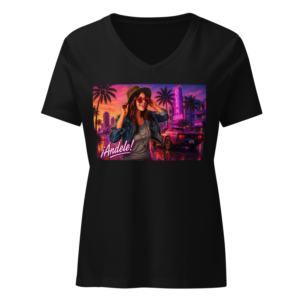 ¡Ándele! Female Black Shirt